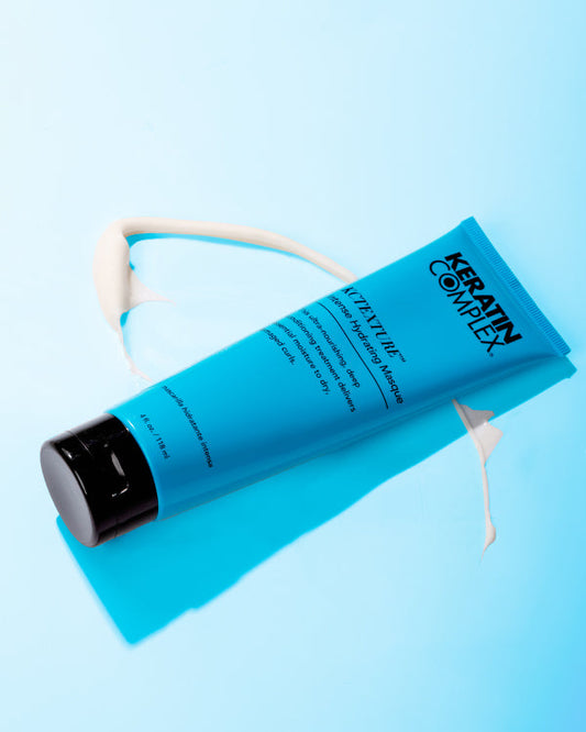 Deep conditioning curly hair masque texture from Keratin Complex KCTEXTURE range