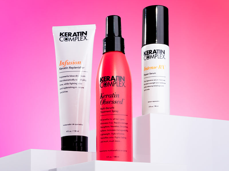 Keratin Complex professional hair care styling products