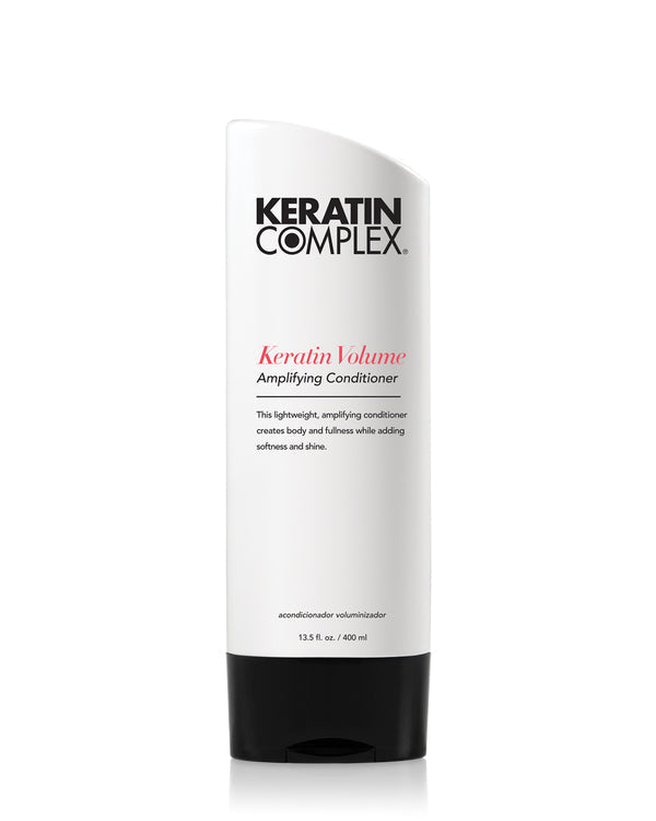 Keratin Volume Amplifying Conditioner bottle on white background
