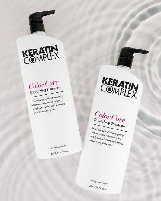Keratin Complex Colour Care smoothing shampoo and conditioner set for vibrant colour protection