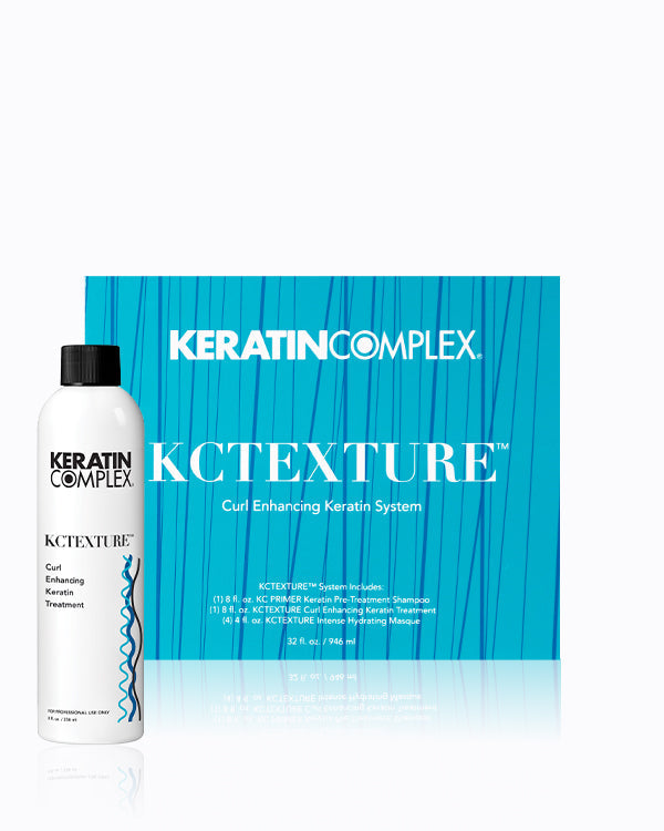 Keratin Complex KCTEXTURE curl enhancing keratin system for professional textured hair treatment