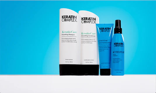 Keratin Complex curl enhancing hair products designed to define and nourish natural curls