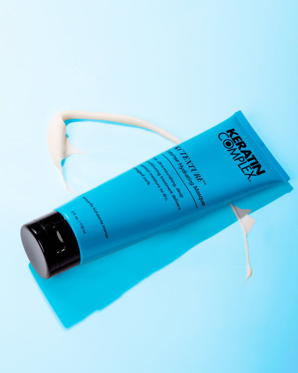 Deep conditioning curly hair masque texture from Keratin Complex KCTEXTURE range