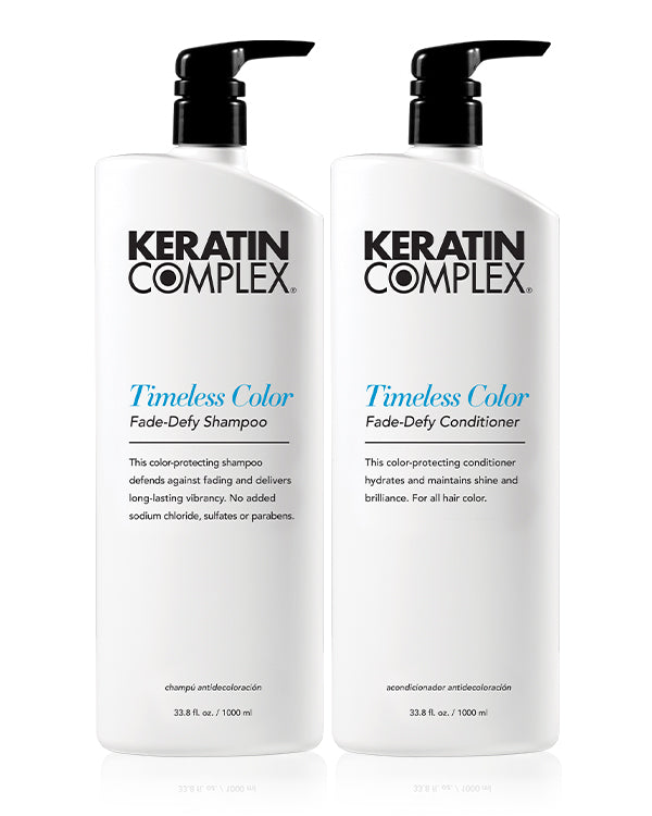 Keratin Complex Timeless Colour Shampoo and Conditioner 1000ml duo for colour-treated hair