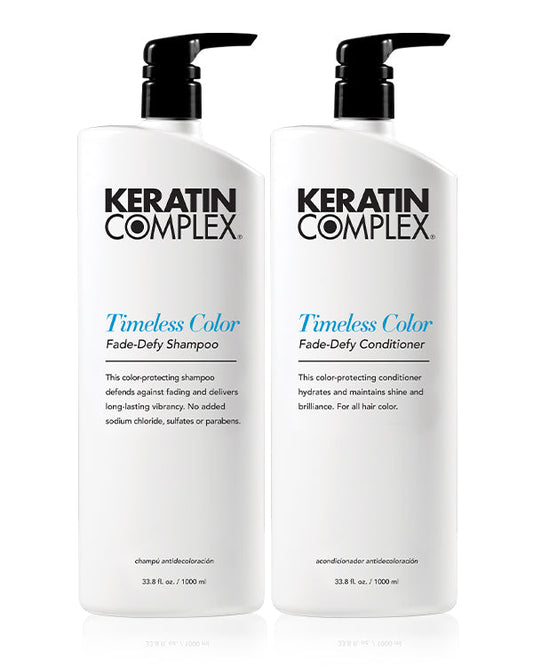 Keratin Complex Timeless Colour Shampoo and Conditioner 1000ml duo for colour-treated hair